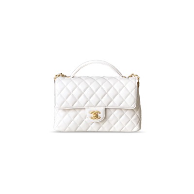CHANEL TOP HANDLE FLAP BAG AS5356 (25*16*7cm)